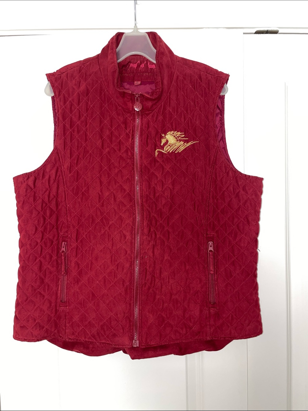 Outback Trading Company Ladies Microsuede Grand Prix Vest XL